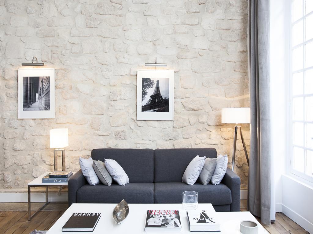Livinparis - Luxury 2 Bedrooms Le Marais I Rum bild