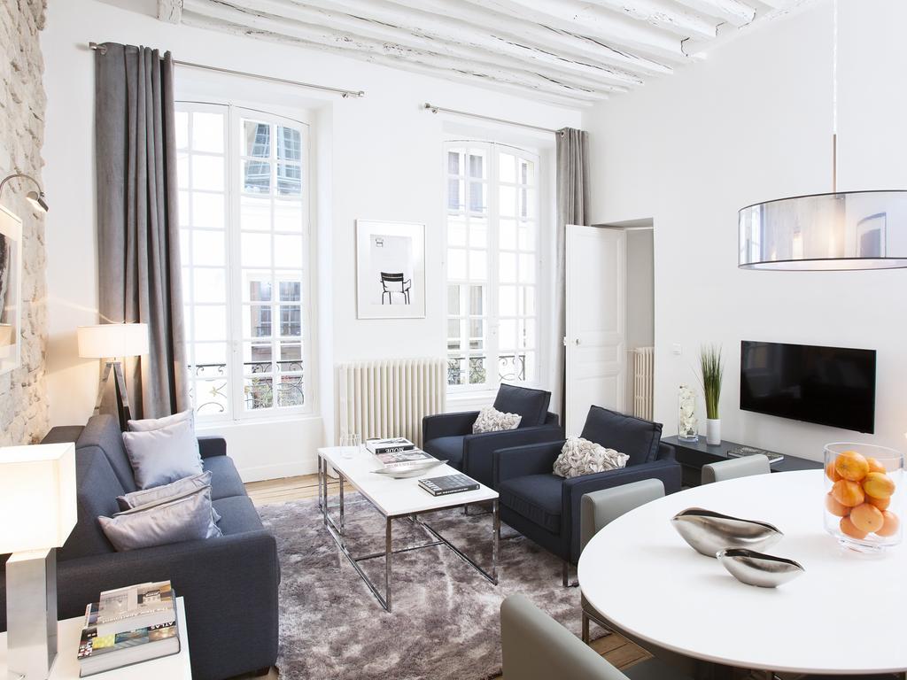 Livinparis - Luxury 2 Bedrooms Le Marais I Rum bild
